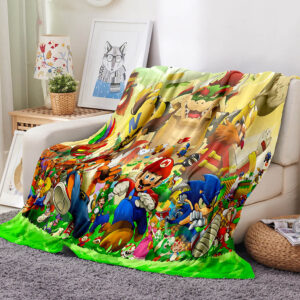 Super Mario Blanket 876