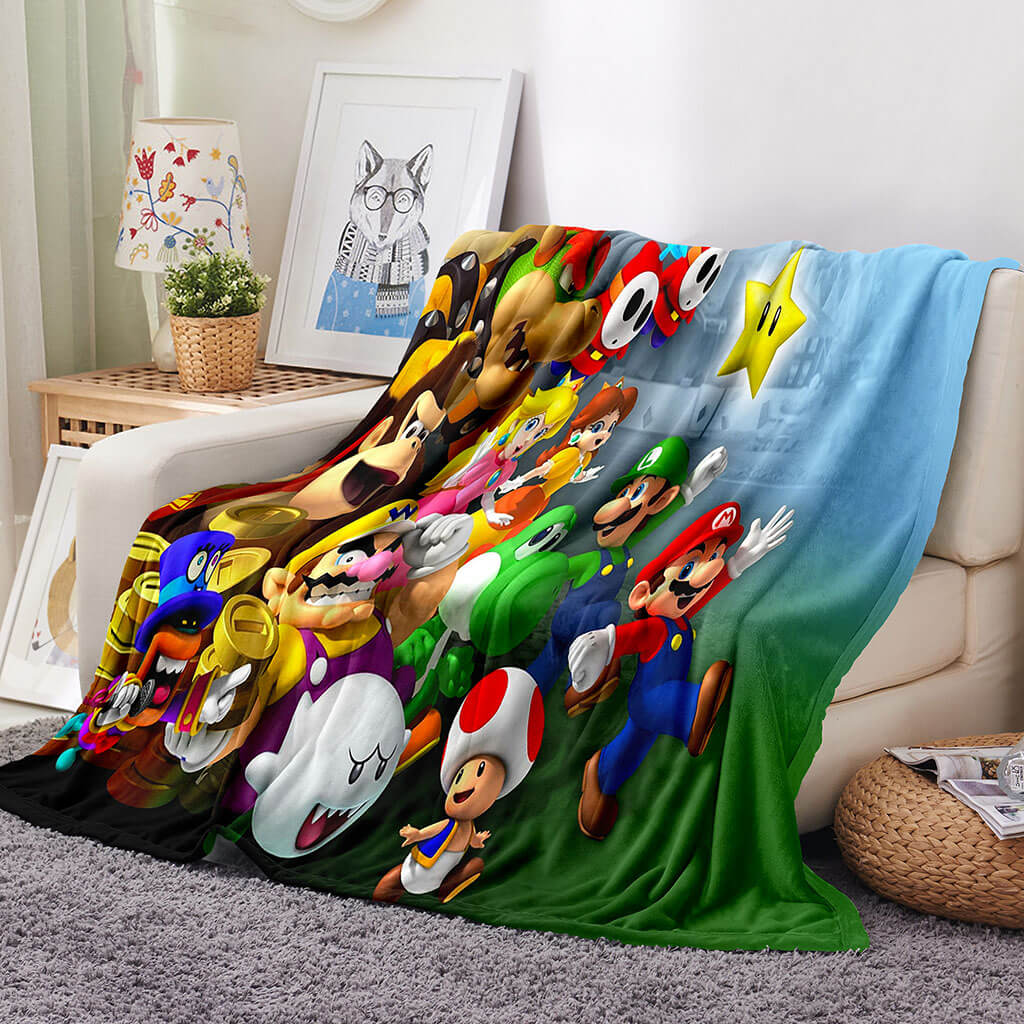 Super Mario Blanket 239 Super Mario Blanket 239