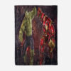 Superhero Hulk Blanket 224