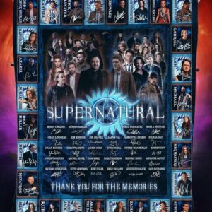 Supernatural Thank You For The Memories Blanket