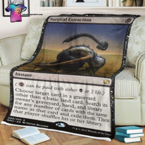 Surgical Extraction Game Magic The Gathering Blanket
