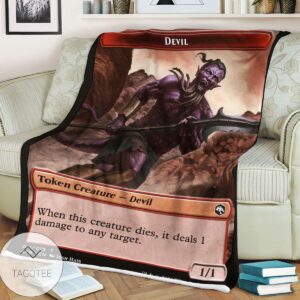 Tafr 11 Devil Magic The Gathering Mtg Blanket