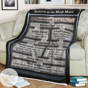 Tafr 20 Dungeon Of The Mad Mage Magic The Gathering Mtg Blanket