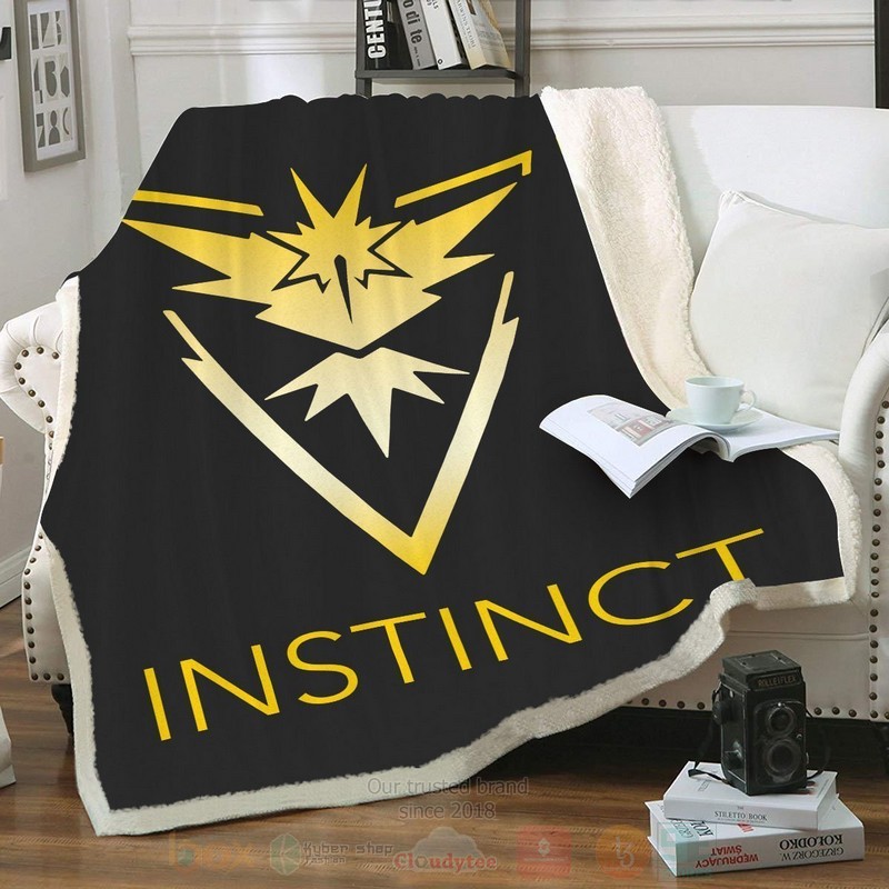 Team Instinct Custom Throw Blanket Team Instinct Custom Throw Blanket