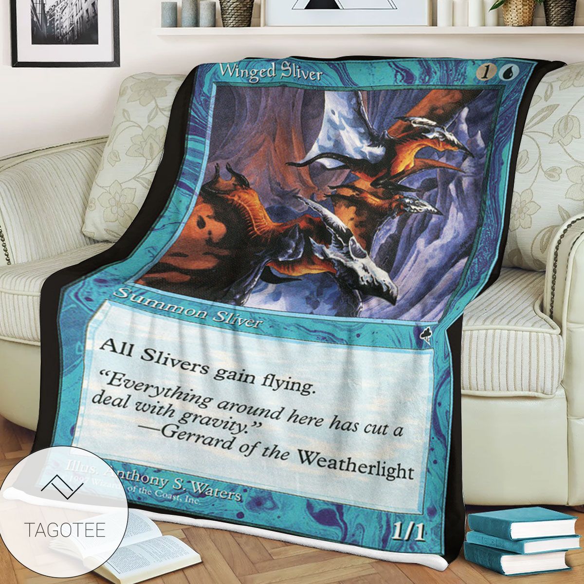 Tempest Tmp 106 Winged Sliver Mtg Blanket Tagotee Tempest Tmp 106 Winged Sliver Mtg Blanket Tagotee