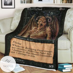 Tempest Tmp 108 Bellowing Fiend Mtg Blanket Tagotee