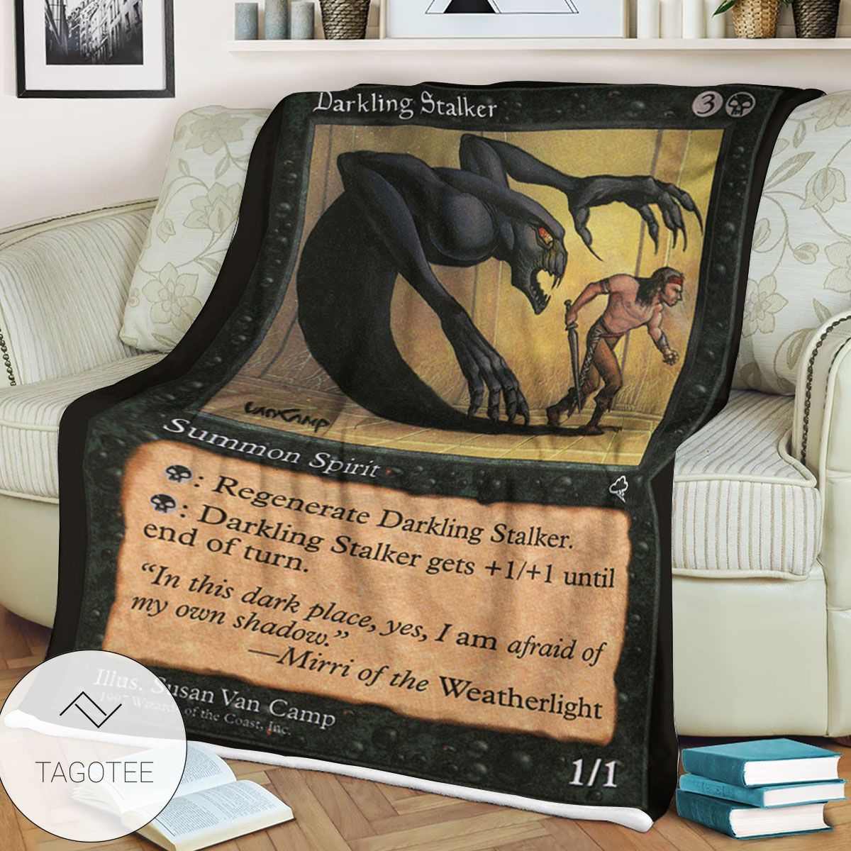 Tempest Tmp 119 Darkling Stalker Mtg Blanket Tempest Tmp 119 Darkling Stalker Mtg Blanket
