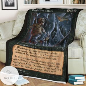 Tempest Tmp 127 Death Pits Of Rath Mtg Blanket Tagotee