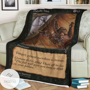 Tempest Tmp 128 Diabolic Edict Mtg Blanket