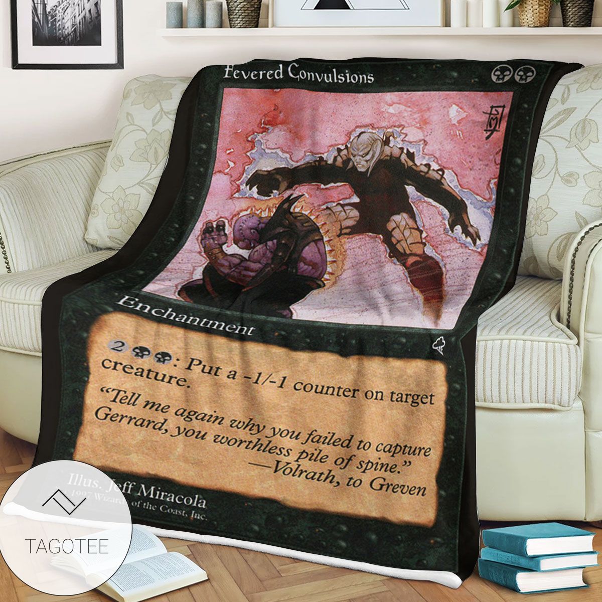 Tempest Tmp 136 Fevered Convulsions Mtg Blanket Tagotee Tempest Tmp 136 Fevered Convulsions Mtg Blanket Tagotee