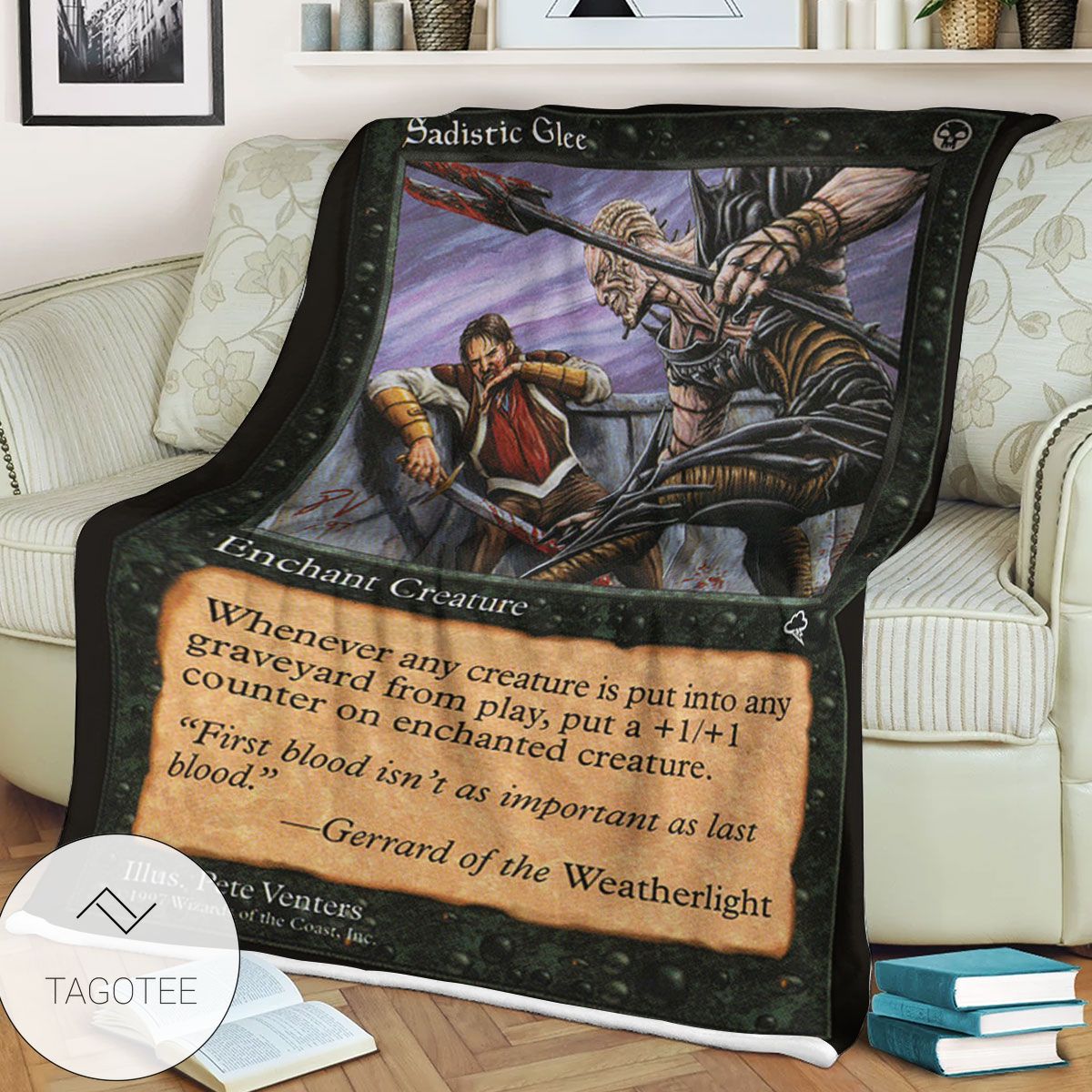 Tempest Tmp 153 Sadistic Glee Mtg Blanket Tempest Tmp 153 Sadistic Glee Mtg Blanket