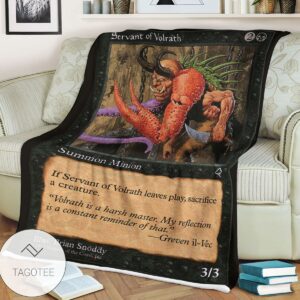Tempest Tmp 156 Servant Of Volrath Mtg Blanket