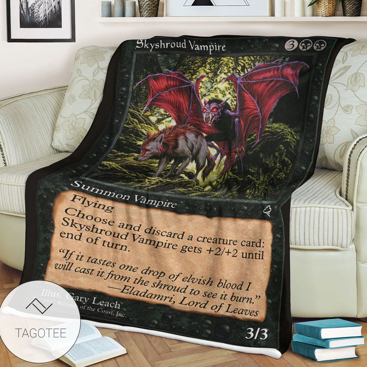 Tempest Tmp 157 Skyshroud Vampire Mtg Blanket Tempest Tmp 157 Skyshroud Vampire Mtg Blanket