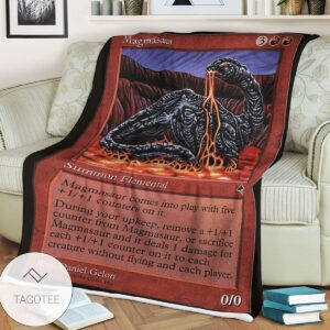 Tempest Tmp 188 Magmasaur Mtg Blanket