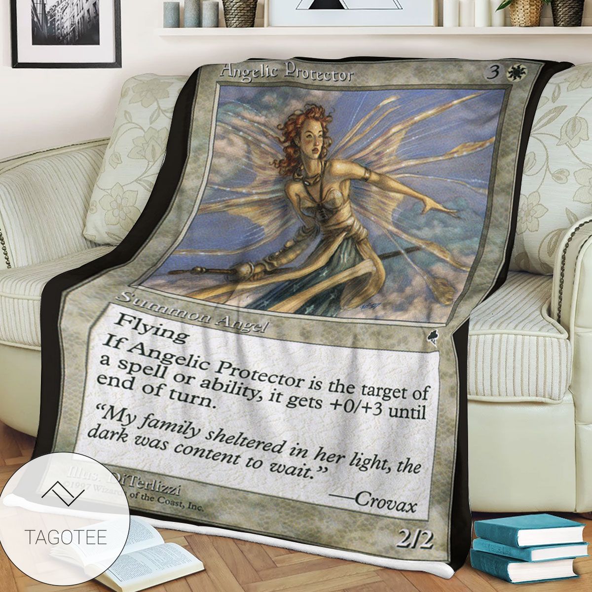 Tempest Tmp 2 Angelic Protector Mtg Blanket Tagotee Tempest Tmp 2 Angelic Protector Mtg Blanket Tagotee