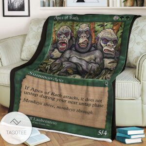 Tempest Tmp 214 Apes Of Rath Mtg Blanket