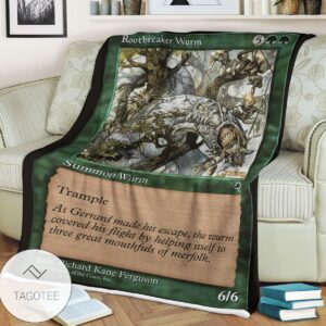 Tempest Tmp 251 Rootbreaker Wurm Mtg Blanket