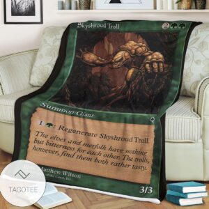 Tempest Tmp 257 Skyshroud Troll Mtg Blanket Tagotee