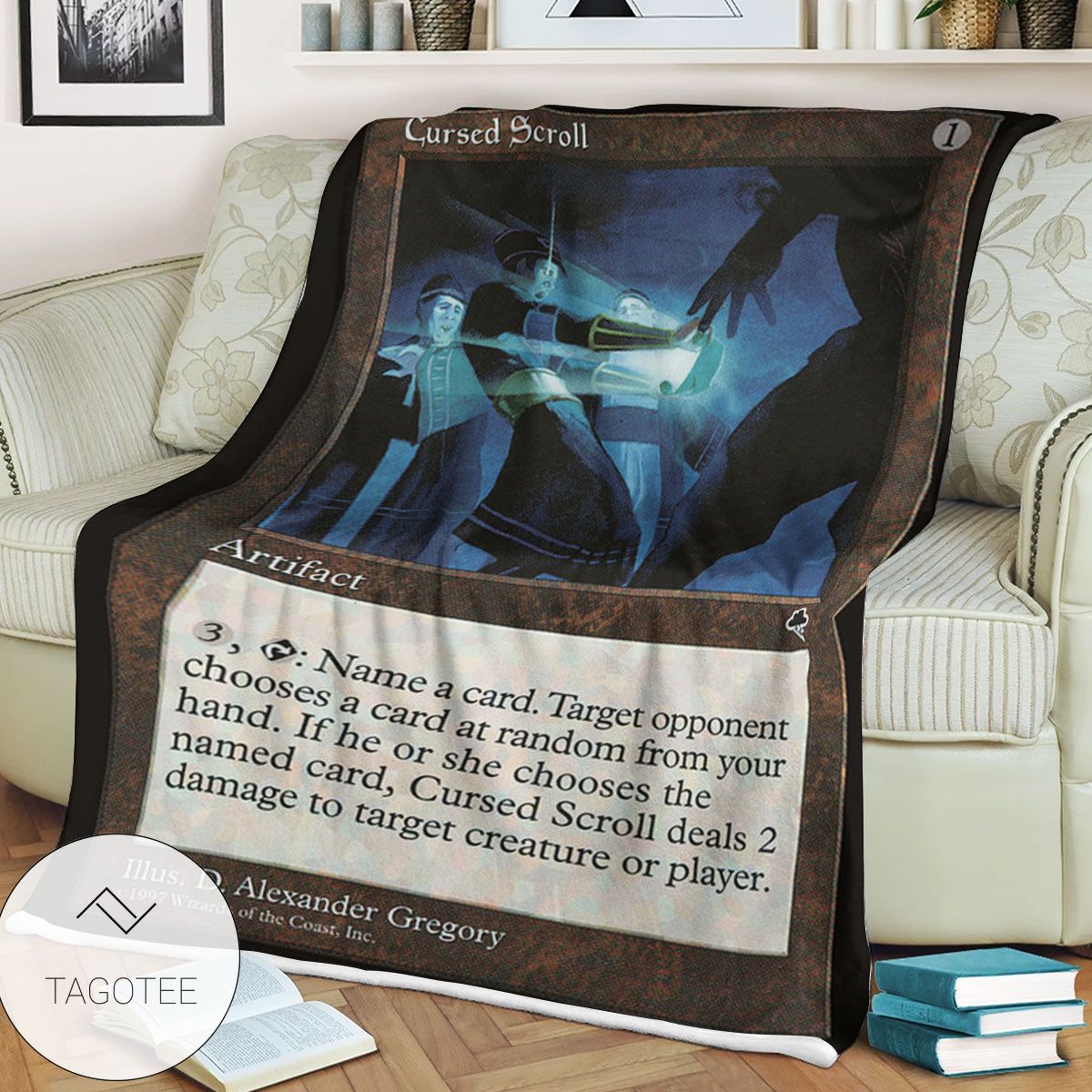 Tempest Tmp 281 Cursed Scroll Mtg Blanket Tempest Tmp 281 Cursed Scroll Mtg Blanket