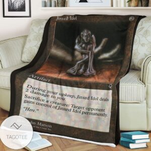 Tempest Tmp 293 Jinxed Idol Mtg Blanket Tagotee