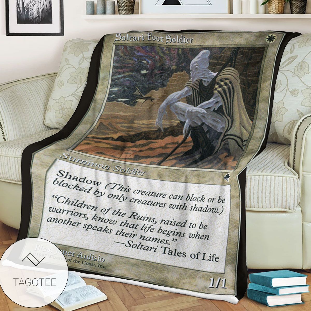 Tempest Tmp 43 Soltari Foot Soldier Mtg Blanket Tagotee Tempest Tmp 43 Soltari Foot Soldier Mtg Blanket Tagotee