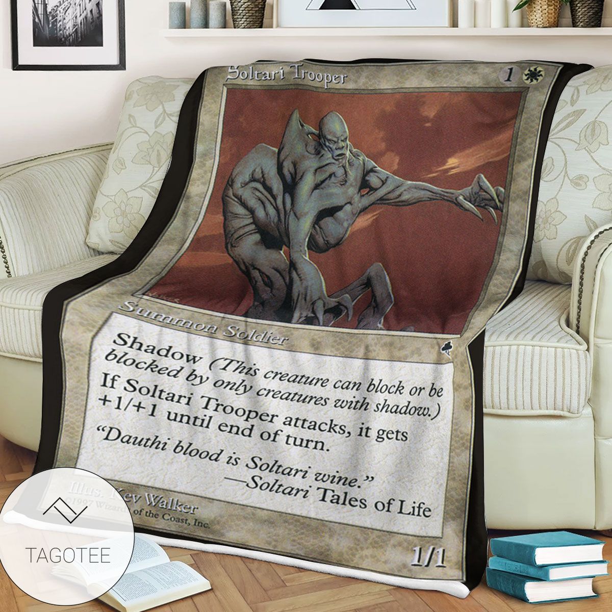 Tempest Tmp 47 Soltari Trooper Mtg Blanket Tagotee Tempest Tmp 47 Soltari Trooper Mtg Blanket Tagotee