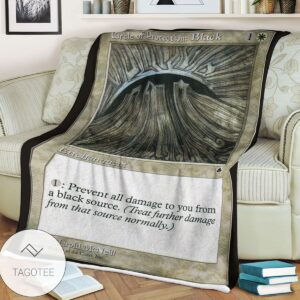 Tempest Tmp 8 Circle Of Protection Black Mtg Blanket