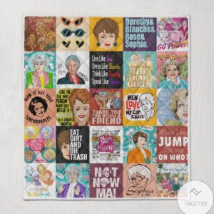 The Golden Girls Movie Blanket Quilt