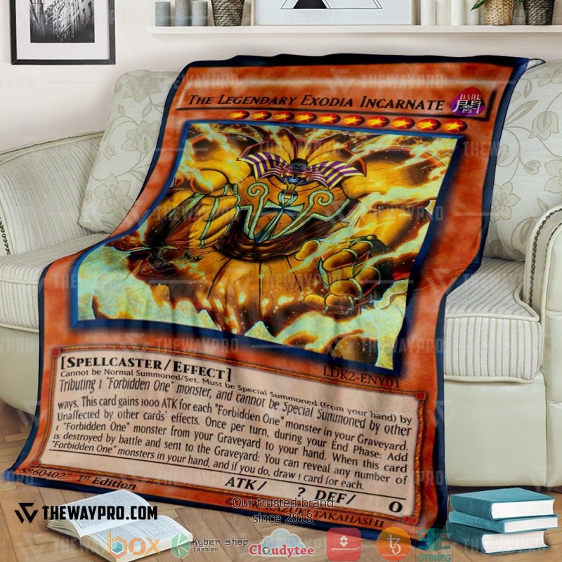 The Legendary Exodia Incarnate Soft Blanket 2 The Legendary Exodia Incarnate Soft Blanket 2