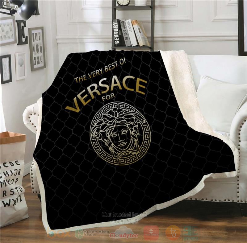 The Very Best Of Versace Black Blanket The Very Best Of Versace Black Blanket