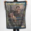 The Walking Dead Glenn The Voice Of Calm Fleece Blanket