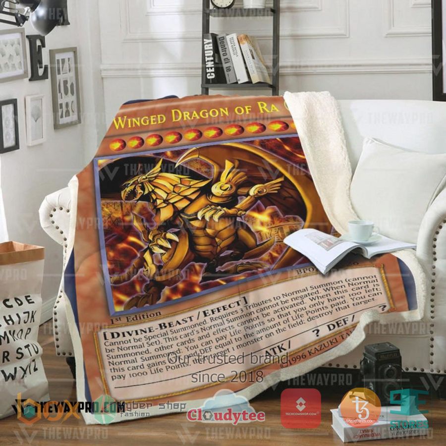 The Winged Dragon Of Ra Soft Blanket The Winged Dragon Of Ra Soft Blanket