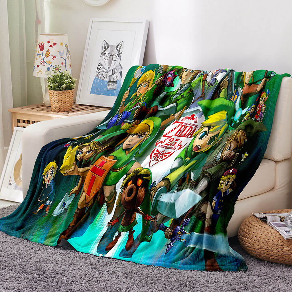 The Legend of Zelda Blanket 123 The Legend of Zelda Blanket 123