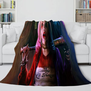 The Suicide Squad Harley Quinn Blanket 640