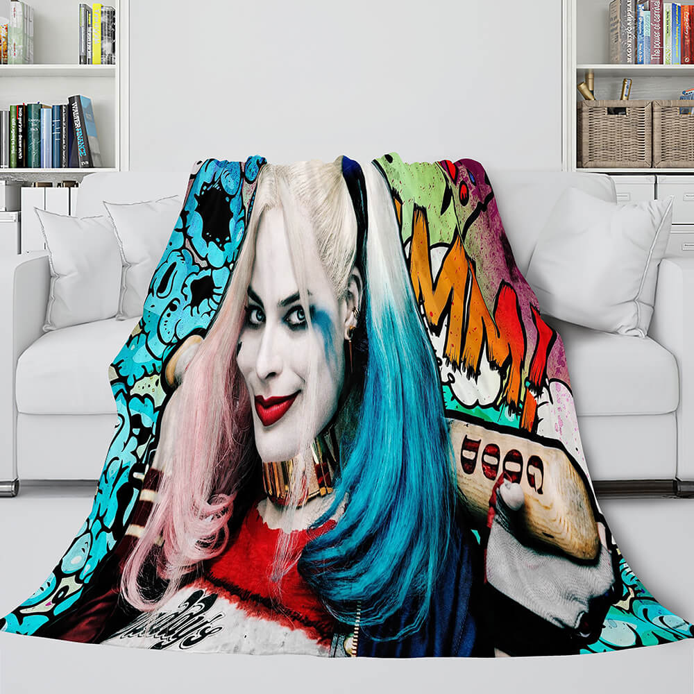 The Suicide Squad Harley Quinn Blanket 652 The Suicide Squad Harley Quinn Blanket 652