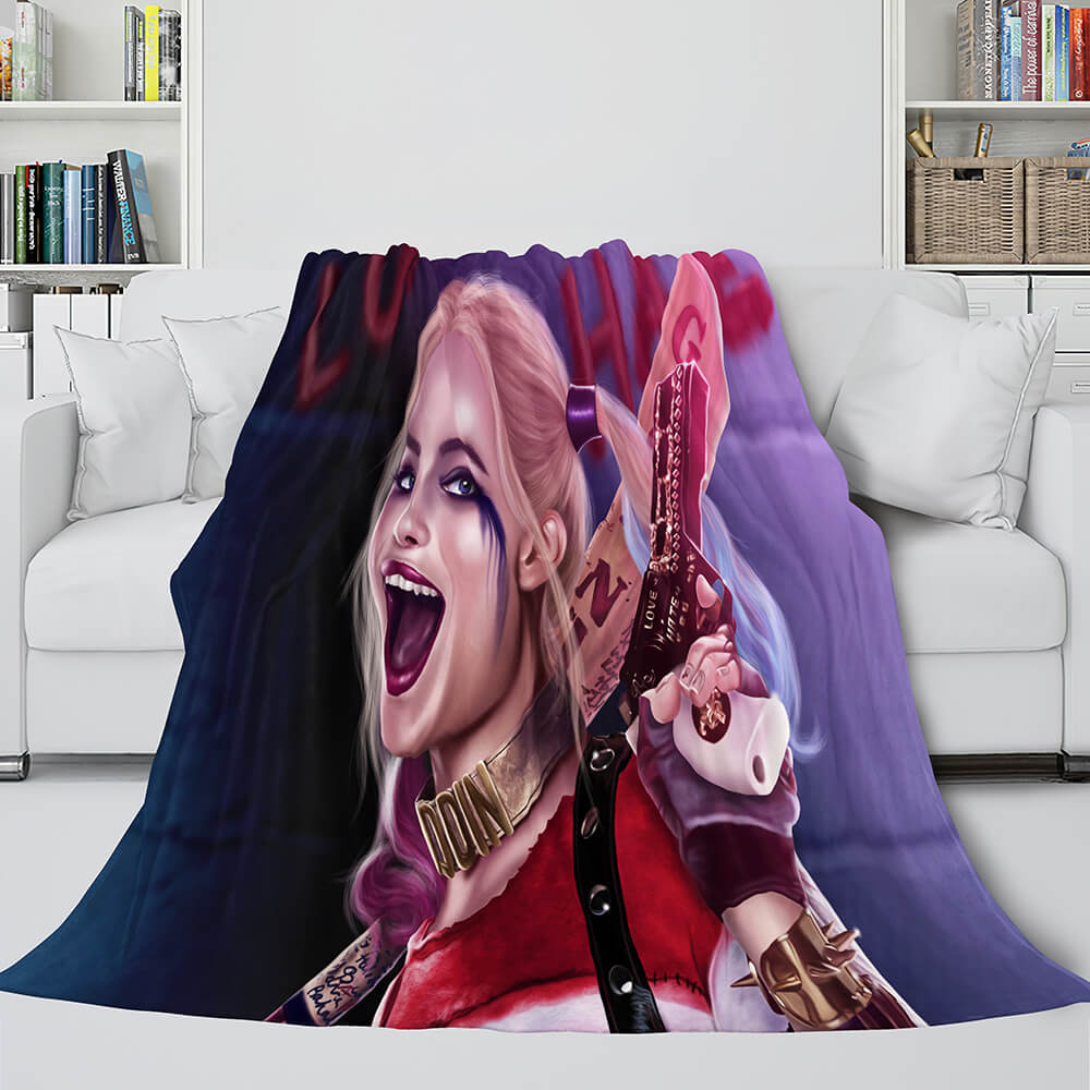 The Suicide Squad Harley Quinn Blanket 168 The Suicide Squad Harley Quinn Blanket 168