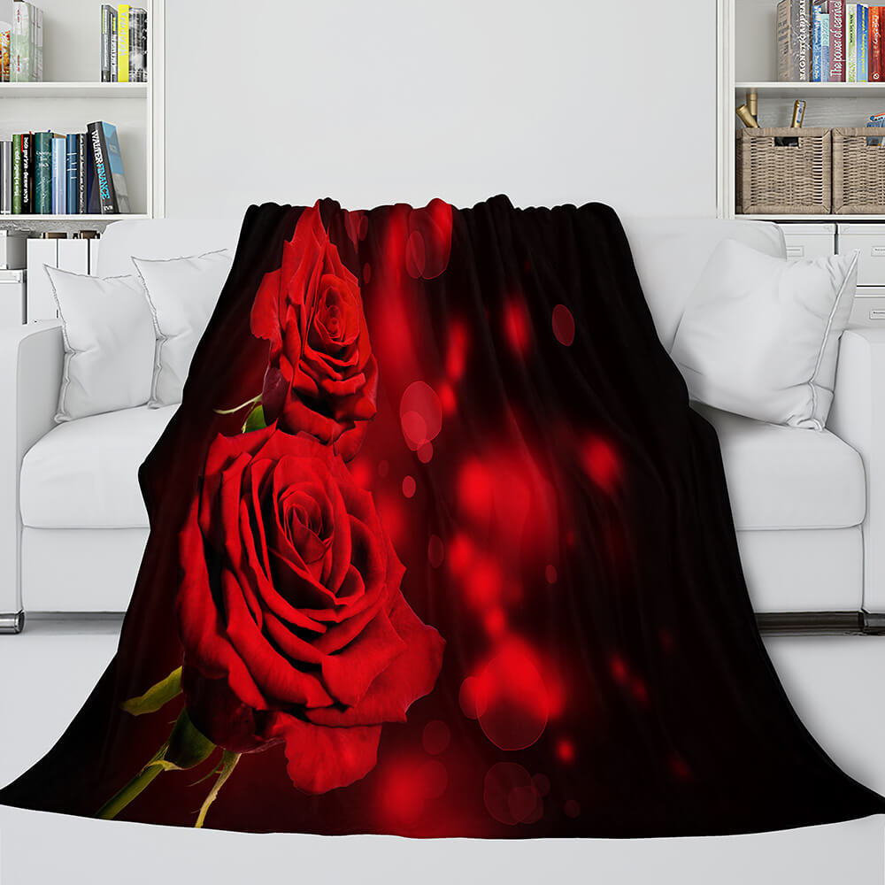 The Vampire Diaries Red Rose Cosplay Blanket 404 The Vampire Diaries Red Rose Cosplay Blanket 404
