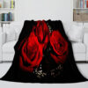 The Vampire Diaries Red Rose Cosplay Blanket 524