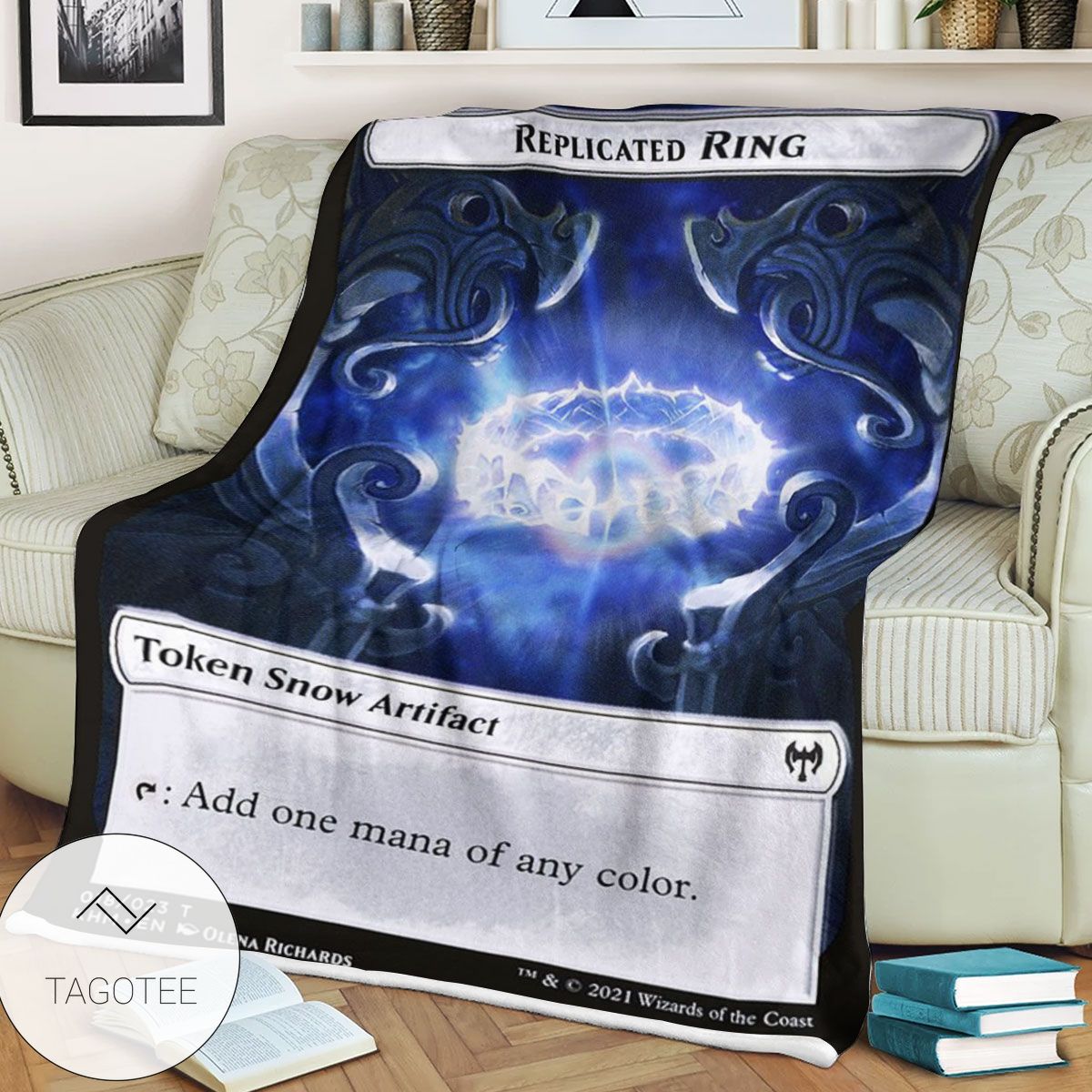 Tkhm 18 Replicated Ring Mtg Game Magic The Gathering Blanket Tkhm 18 Replicated Ring Mtg Game Magic The Gathering Blanket