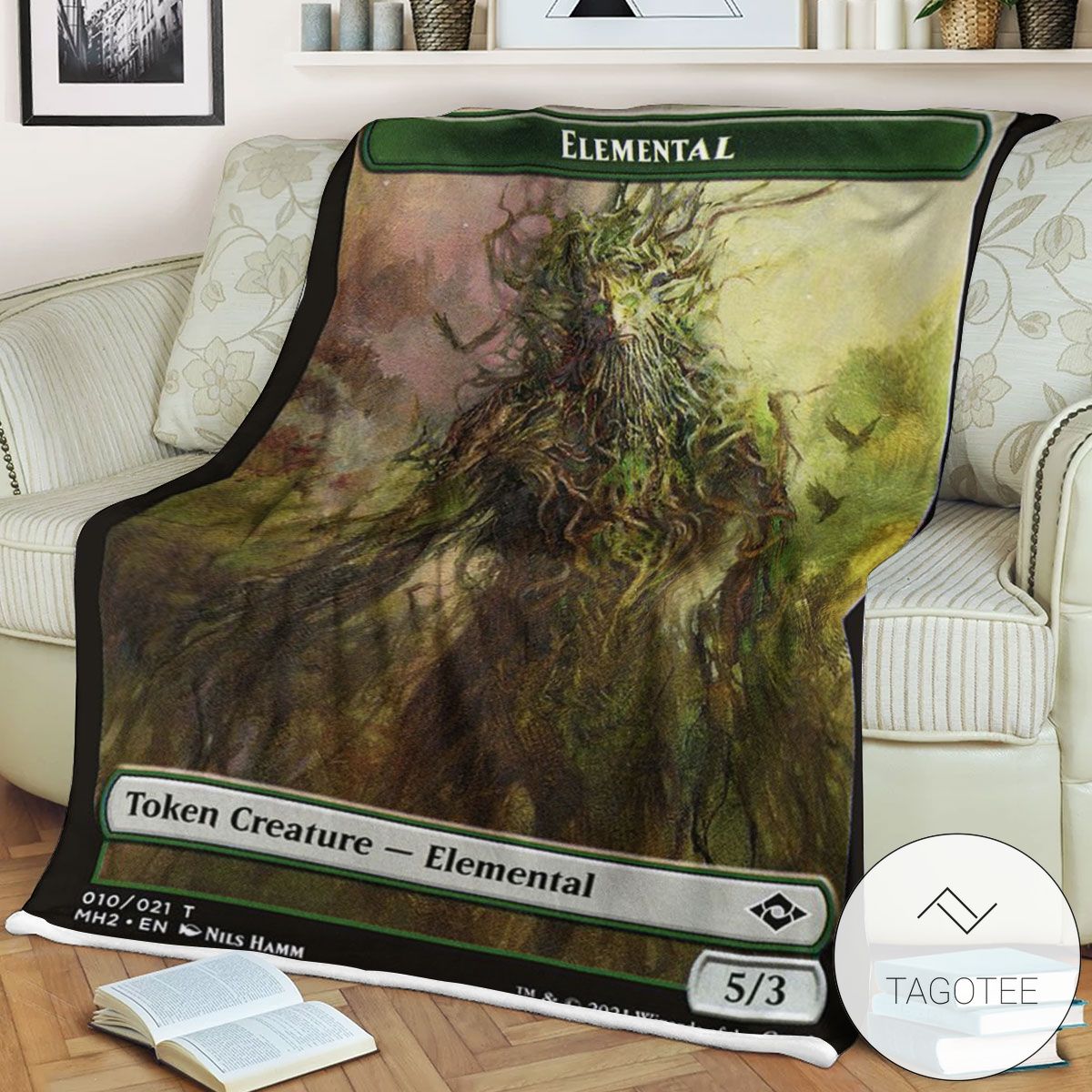 Tmh2 10 Elemental Mtg Game Magic The Gathering Blanket Tmh2 10 Elemental Mtg Game Magic The Gathering Blanket