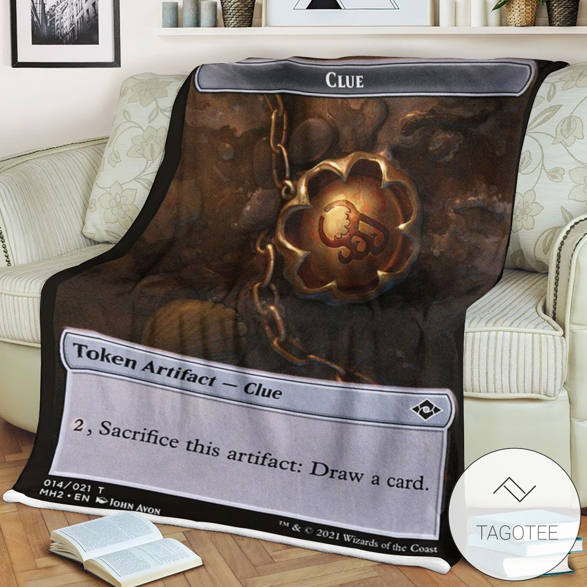 Tmh2 14 Clue Mtg Game Magic The Gathering Blanket Tmh2 14 Clue Mtg Game Magic The Gathering Blanket