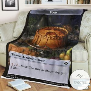 Tmh2 17 Food Mtg Game Magic The Gathering Blanket