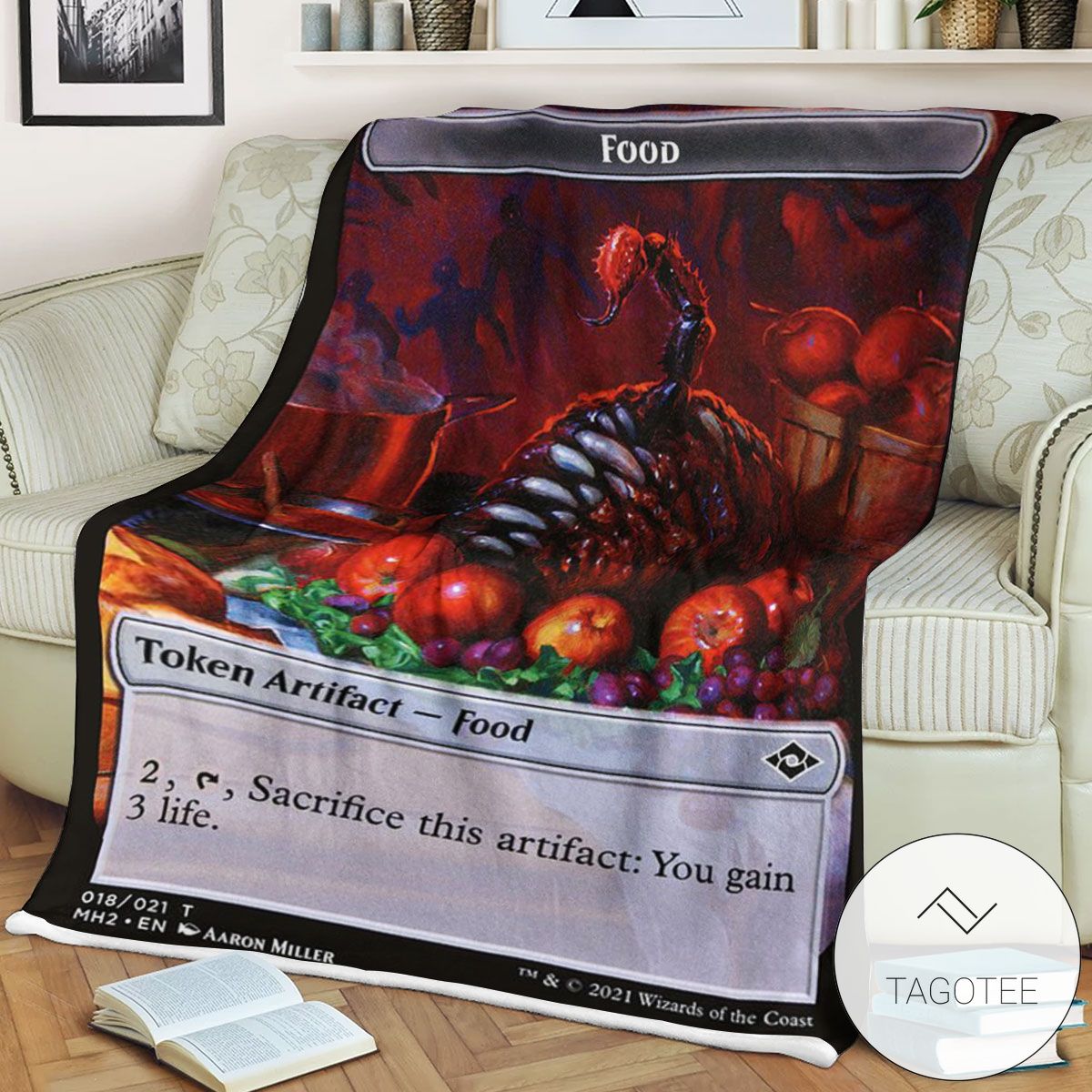 Tmh2 18 Food Mtg Game Magic The Gathering Blanket Tmh2 18 Food Mtg Game Magic The Gathering Blanket