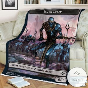 Tmh2 7 Zombie Army Mtg Game Magic The Gathering Blanket