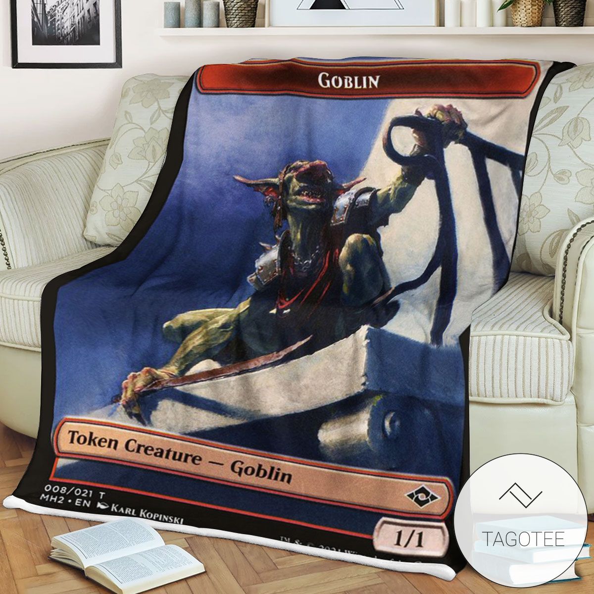 Tmh2 8 Goblin Mtg Game Magic The Gathering Blanket Tmh2 8 Goblin Mtg Game Magic The Gathering Blanket