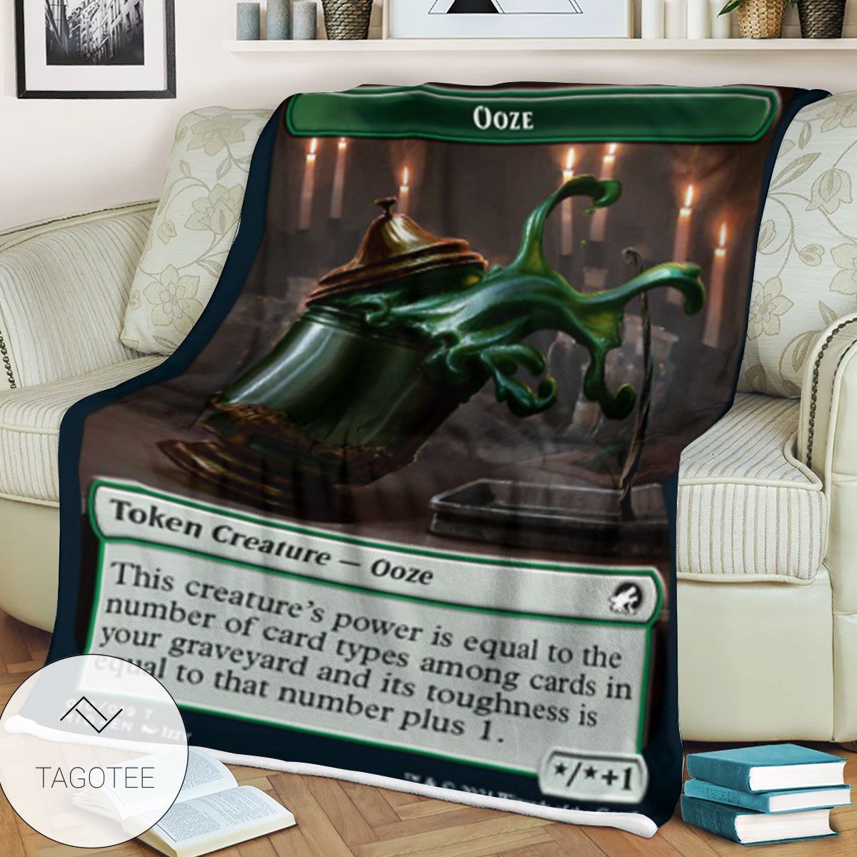 Tmid 10 Ooze Mtg Game Magic The Gathering Blanket Tmid 10 Ooze Mtg Game Magic The Gathering Blanket