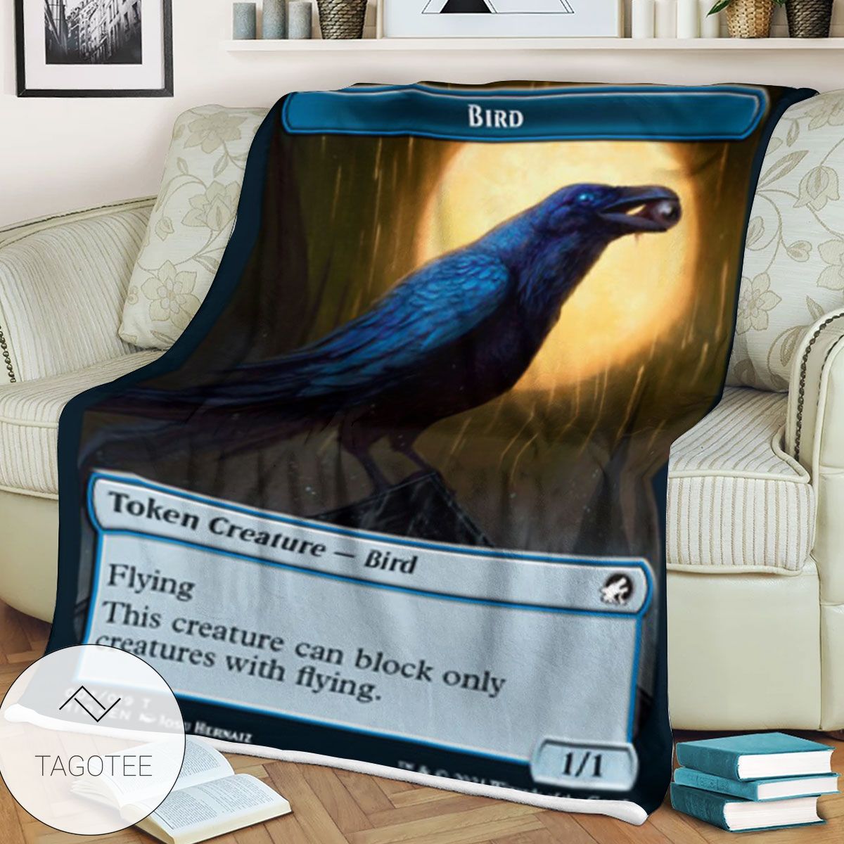 Tmid 3 Bird Mtg Game Magic The Gathering Blanket Tmid 3 Bird Mtg Game Magic The Gathering Blanket