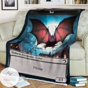 Tmid 4 Bat Mtg Game Magic The Gathering Blanket