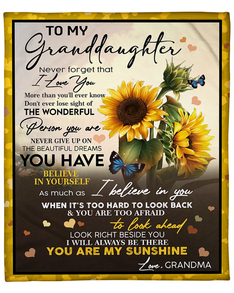 To-My-Granddaughter-Never-Forget-That-I-Love-You-Sunflower-Blanket-2