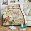To My Wife Once Upon A Time I Love You Forever And Always Blanket